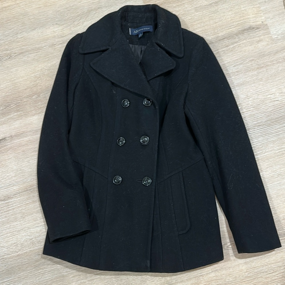 Womens Anne Klein wool coat size 4